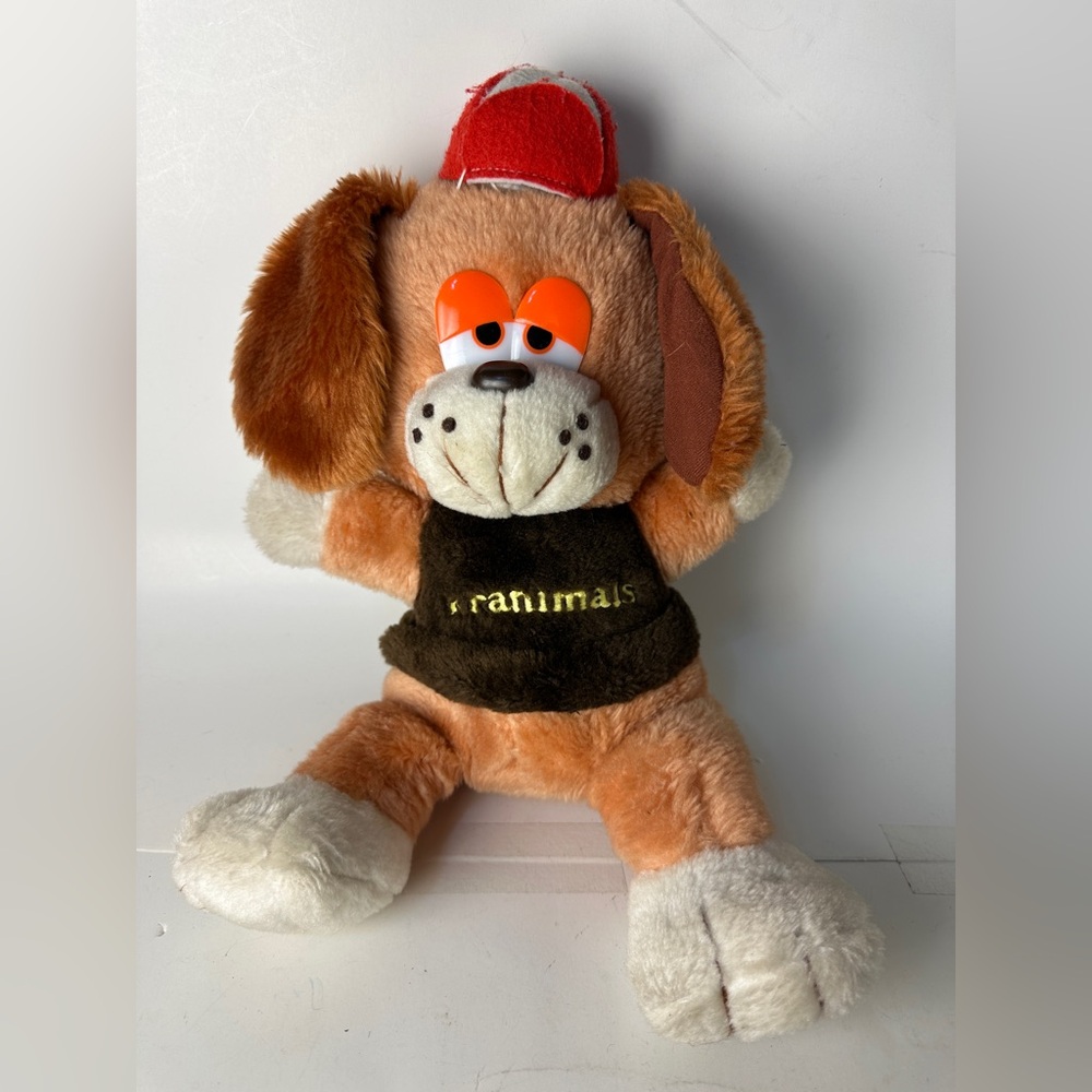Kranimals Plush Puppy Dog - 1985 Vintage K-Mart Exclusive